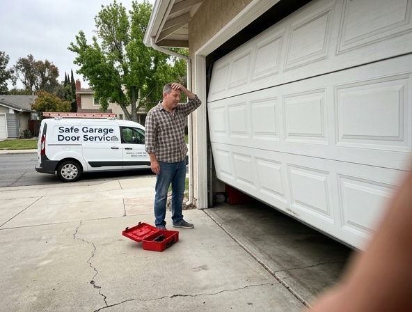 Garage Door Won't Open in Oceanside